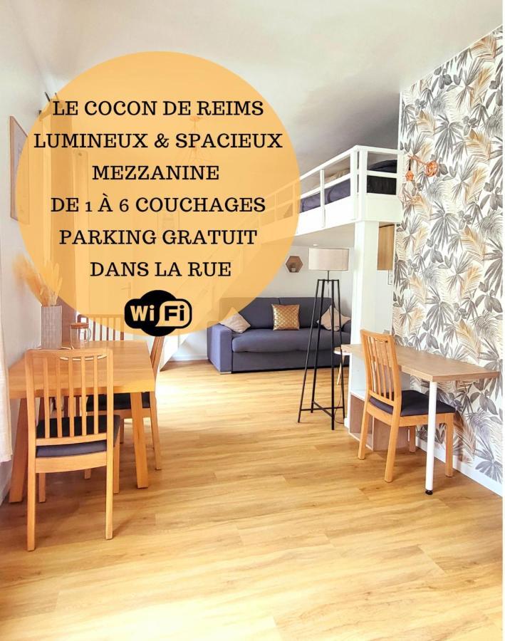 Le Cocon De Reims /Wifi/Commerce /Av De Paris Extérieur photo