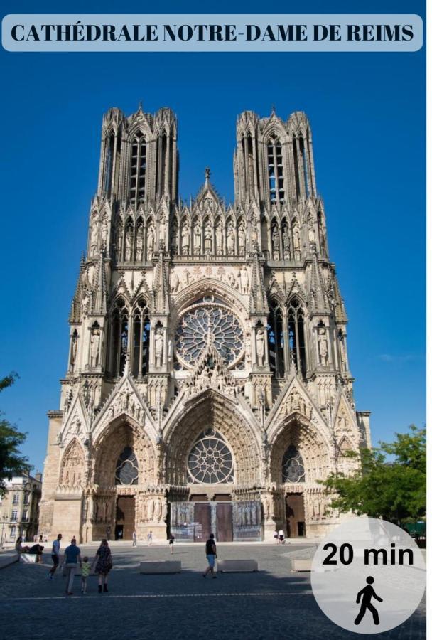 Le Cocon De Reims /Wifi/Commerce /Av De Paris Extérieur photo