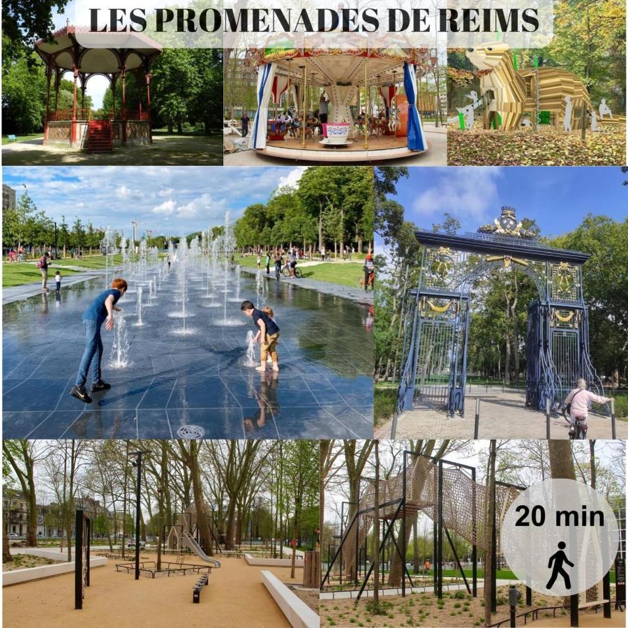Le Cocon De Reims /Wifi/Commerce /Av De Paris Extérieur photo